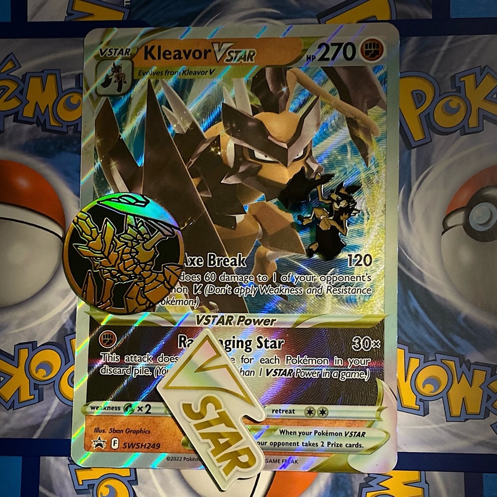 KLEAVOR POKEMON JUMBO CARD